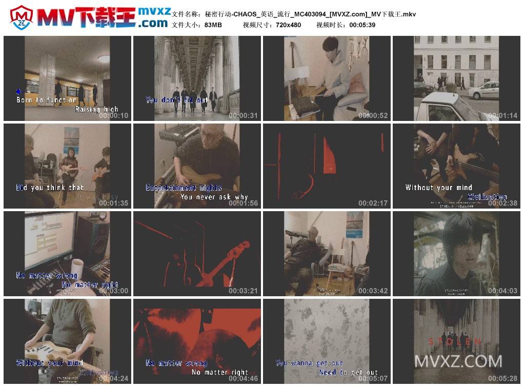 秘密行动-CHAOS_英语_流行_MC403094